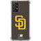 MLB San Diego Padres - Solid Distressed Galaxy A72 5G Clear Case